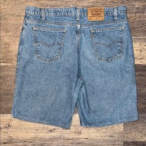 Levi's Orange Tab Jean Shorts